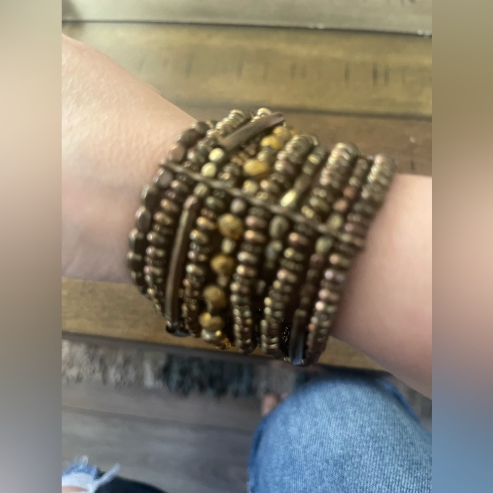 Bracelets.